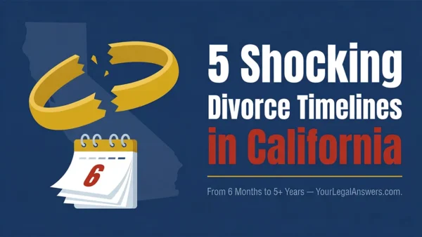 How Long Does a Divorce Take in California? Timelines Explained